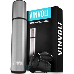 Wine Preserver Set - New 2024 Wine Vacuum Pump with 2 Reusable Wine Stoppers - Wine Sealer and Wine Saver to Keep Wine Fresh Longer - Professional Quality for Wine Lovers and Sommeliers