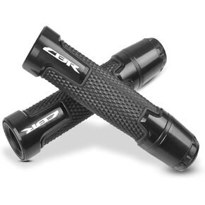 Universal 7/8'' 22mm Motorcycle Powersports Handlebar Grips with Bar End for Honda CBR600RR F2 F3 F4 F4i CBR650R 400 600 1000RR 250R 900RR 125R 150R 250R