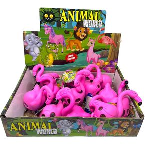 WARM FUZZY Toys Full Case (12) Squishy Llama Toy | Funny Sensory Fidget Great for Party Favor, Prize Box, PTA Carnival or School Fundraisers