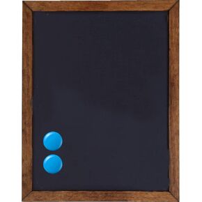 Besso Premium 11x14 Small Chalkboard - Rustic Pine Wood Frame | Kitchen Wall Decor, Tabletop Signs for Weddings, Menu Board with Magnetic, Non-Porous Surface | Wipes Easily with Regular/Liquid Chalk