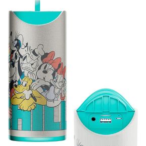 iJoy Mickey and Friends Bluetooth Speaker, Portable Wireless Speaker with 3H Playtime, SD Slot, FM Radio, Waterproof, Gifts for Women, Men, Kids, Teens and More