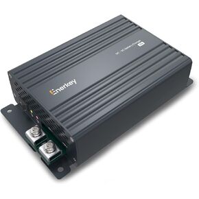 12V 20A DC to DC Charger with Smart Chip, Enerkey On-Board Battery Charger for NMP, LFP, AGM and Gel Batteries, Suitable for RVs, Commercial Vehicles, Boats, Yachts
