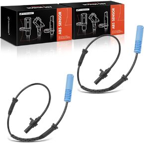 A-Premium ABS Wheel Speed Sensor Compatible with BMW 323i 325xi 328i xDrive 328xi 330xi 335i xDrive 335xi L6 3.0L Front Side 2-PC Set