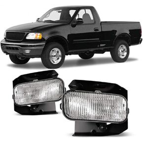 CPW Fog Lights Compatible with Ford [1999 2000 2001 2002 2003 F150] [1999-2002 Expedition] Driving Fog Lights