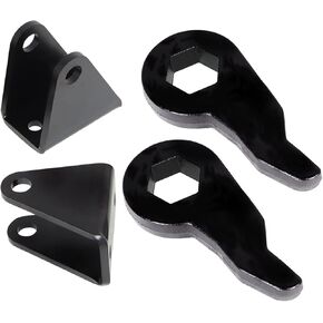 labwork Torsion Bar Keys and Shock Extenders 1-3" Adjustable Suspension Leveling Lift Kit Replacement for Chevy Silverado Avalanche GMC Sierra Yukon