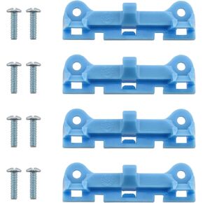 CPU Fan Retainer Bracket CHENJIN 4PCS Plastic CPU Fan Retainer Bracket Base Parts Plate Support Holders with Screws for AM2 / AM2+ /AM3 / FM1 / FM2 / FM2+ Blue