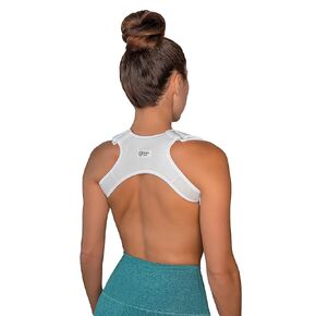 Neck Hump and Back Posture Corrector, for Women and Men, White