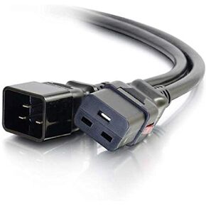 C2G 29930 16 AWG، سلك طاقة تمديد قصير، 4 أقدام (1.21 متر)، أسود