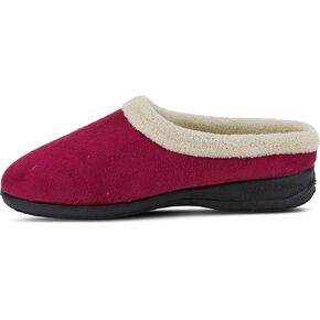 Flexus Spring Step Ivana Indoor Slipper For Women - Slip On House Slippers For Woman With Contrast Collar - Slip Proof Clogs For Women