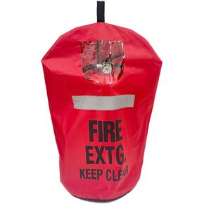 Fire Extinguisher Cover with Reflective Strap, Heavy Duty Fire Sa-fety Protective Sleeve from scuffs & scratches Accessories, 1 Pcs (15-26LB)