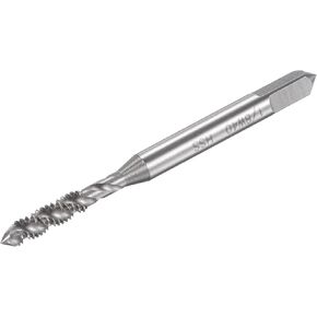 uxcell Spiral Flute Threading Tap 3/16-24 BSW, HSS (High Speed Steel) Uncoated Machine Thread Screw Tap 3 Flutes Tapping Tool H2 Tolerance