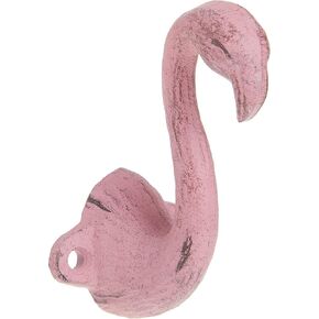 Abbott Collection 27-IRONAGE-365 Wall Hook, 3.75 inches H, flamingo