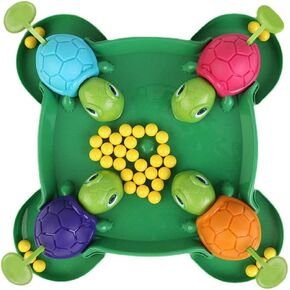 Alipis Board Game Hungry Bins Board Game Table Bean Board Game Pre-School Game Early Educational Toys for 2 to 4 Players