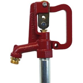 Merrill MFG CNL7501 No Lead Frost Proof CNL-1000 Series Yard Hydrant, 3/4" Pipe Connection, 1" Galvanized Pipe, 1' Bury Depth, 44.5" Total Length, 44.5"