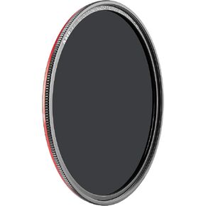 Kase Wolverine Revolution 62mm Magnetic ND1000 10 Stop Shockproof Tempered Optical Glass Filter w Red Ring & Adapter