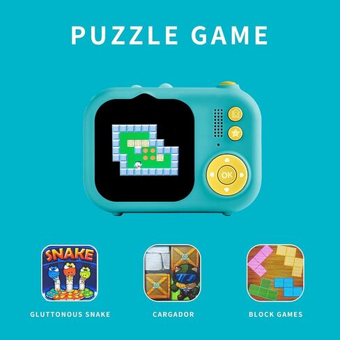 كاميرا للأطفال مع حامل ثلاثي القوائم، هدايا عيد الميلاد للفتيات من سن 3 إلى 9 سنوات، هدايا لطيفة محمولة للفتيات الصغيرات ألعاب كاميرا للأطفال من سن 3 إلى 12 عامًا، كاميرا سيلفي للأطفال in Kuwait