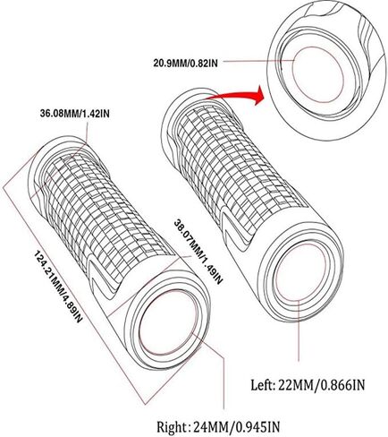 مقابض مقود الدراجة النارية غير قابلة للانزلاق 7/8 بوصة 22 مم مقابض مطاطية لـ YZF 600R R1 98-19 R3 15-19 R6 99-19 R125 08-19 R6S 06-09 R25 14-19 (أزرق) in Saudi Arabia