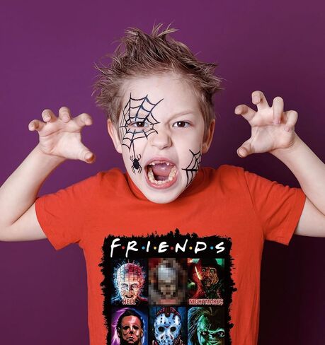 BANBBUR 9 Sheets Halloween Iron on Transfers for T-Shirts,DTF Vinyl in Saudi Arabia
