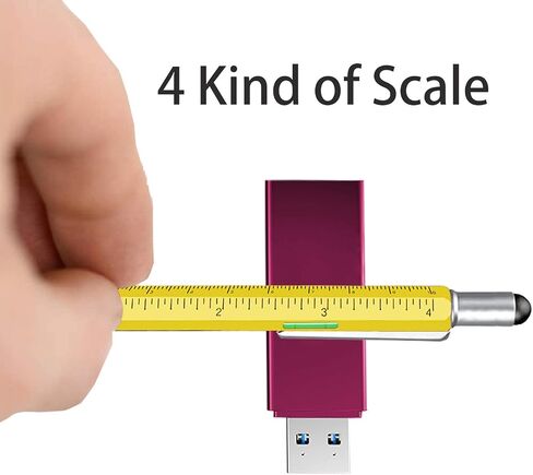 Pen Gifts for Men Women, Huhoo Cool Gadgets Tools Multi Tech Pen for Men, Personalized Gifts for Dad or Him, Funny Gift for Christmas, Father's Day, Valentines or Birthdays (Black-9in1) in Saudi Arabia