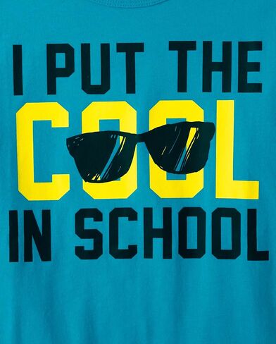 The Children's Place Boys' School Days Short Sleeve Graphic T-shirts,multipacks in Saudi Arabia