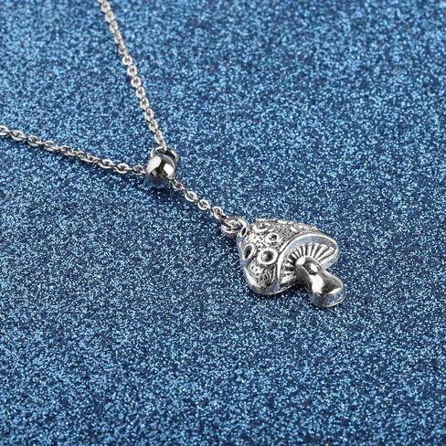 Funny Mushroom Quote Necklace Mushroom Lover Gift Toadstool Mushroom Jewelry Fungus Necklace in Saudi Arabia