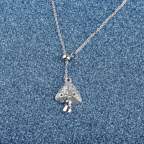 Funny Mushroom Quote Necklace Mushroom Lover Gift Toadstool Mushroom Jewelry Fungus Necklace in Saudi Arabia
