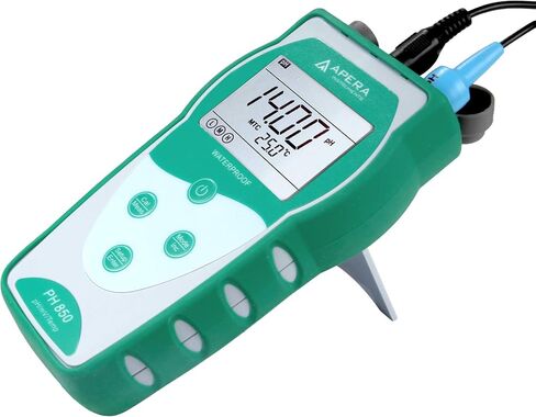 مجموعة أدوات قياس درجة الحموضة المحمولة من سلسلة Apera Instruments PH850-PW للمياه النقية in Saudi Arabia
