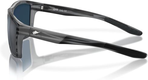 Fin-Nor Grey Rectangular Sunglasses, One Size in Saudi Arabia
