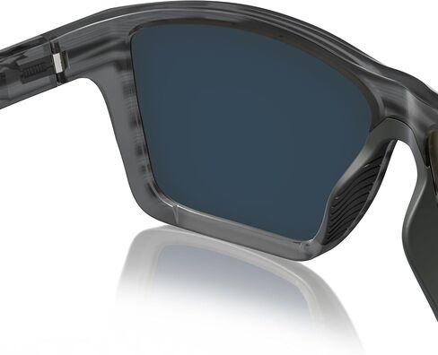 Fin-Nor Grey Rectangular Sunglasses, One Size in Saudi Arabia
