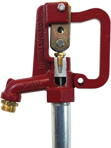 Merrill MFG CNL7501 No Lead Frost Proof CNL-1000 Series Yard Hydrant, 3/4" Pipe Connection, 1" Galvanized Pipe, 1' Bury Depth, 44.5" Total Length, 44.5" in Saudi Arabia