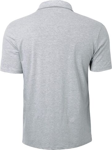 قمصان بولو قطنية للرجال من Derminpro مقاس نحيف، تي شيرتات جولف ناعمة بأكمام قصيرة/طويلة الأكمام in Kuwait