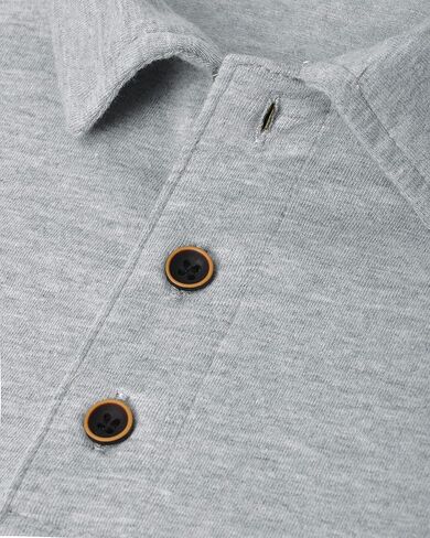 قمصان بولو قطنية للرجال من Derminpro مقاس نحيف، تي شيرتات جولف ناعمة بأكمام قصيرة/طويلة الأكمام in Kuwait