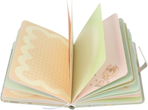 Cute Cartoon PU Leather Notebook Kawaii Journal Notebook Japanese Sketchbook A5 Diary Notepad Travel Notebook in Kuwait