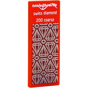 Preco Ski & Snowboard Diamond Stone 200 Grit Coarse, Red, 57mm