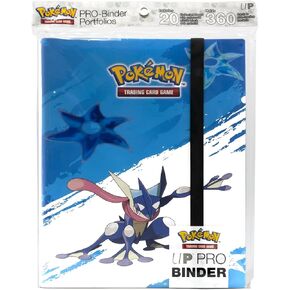 Ultra PRO - Greninja 9-Pocket PRO-Binder for Pokémon, Trading Gaming Card Organizer Accessory Storage