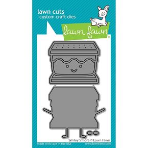 Lawn Cuts Custom Craft Die-Smiley S'more -LF2609