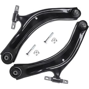 Front Lower Control Arm and Ball Joint Assembly Compatible With 2008 09 10 11 12 2013 Nissan Rogue /2014-2015 Rogue Select AUQDD K621452 K621453 Left Right 2Pc Set Suspension