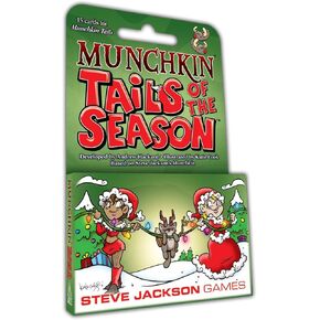 Steve Jackson Games Munchkin Tails of The Season Card Game (Mini-Expansion) | 15 Cards | Adult, Kids, & Family | Fantasy Adventure Roleplaying Game | Ages 10+ | 3-6 Players | Avg Play Time 120 Min