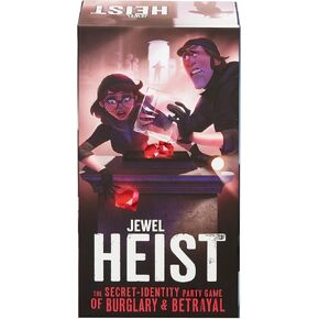 Mattel Games Jewel Heist Team Strategy Game, Mystery Role-Play Social Deduction Game with Game Board, Vault and Jewels, for Adults, Family and Kids 13 Years Old and