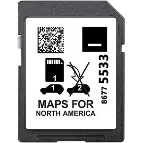 86775533 Latest 2023 GPS Navigation SD Card Map Fits 2020-2023 XT6, Silverado 1500 (LTD), Silverado 2500/3500 HD, Sierra 1500, Sierra 2500/3500 HD, USA/CA/MEX Maps