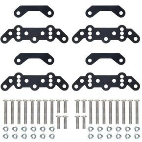 Aluminum Axle Link Shock Absorber Bracket Front Rear Mount for Tamiya Bullhead Clodbuster Chassis Upgrades Parts