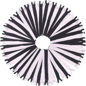 30 قطعة من سحابات النايلون غير المرئية من ياكا، أدوات الخياطة، إكسسوارات الملابس، سحابات غير مرئية مقاس 9 بوصة، لون أسود، لون أبيض (مزيج) in Kuwait