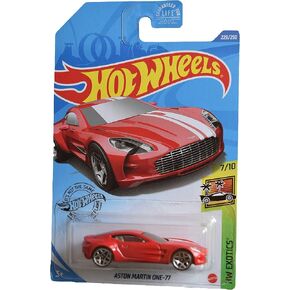 Hot Wheels Aston Martin One 77, [red] 229/250 Exotics 7/10