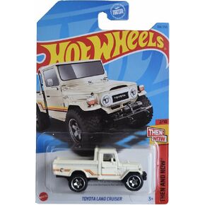 Hot Wheels Toyota Land Cruiser, Then and Now 2/10 [cream] 194/250 Regular Treasure Hunt