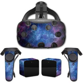 غلاف MightySkins متوافق مع التغطية الكاملة لـ HTC Vive - Nebula | غطاء ملتف واقٍ ومتين وفريد ​​من نوعه من الفينيل | سهل التطبيق والإزالة وتغيير الأنماط | صنع في الولايات المتحدة الأمريكية