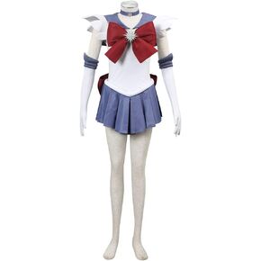 Women's Saturn Tomoe Hotaru Cosplay Costume 6 Pcs Set