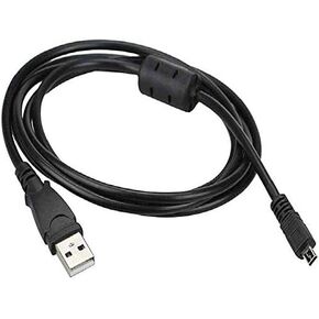 USB Data Transfer & Charge Cable Cord Wire for Fujifilm X10 X20 XF1 Finepix S4500 S4200 S700 JX650 JX660 JX675 JX680 JX580 XP200 & More (See Compatibility List Below)