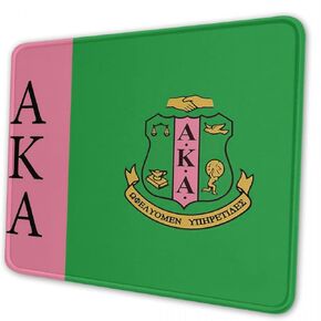 Aka Mouse Pad with Stitched Edge,Personalized Mouse Pads with Non-Slip Rubber Base,Mouse Mat for Laptop Computer Office Gaming Working 8.3 X 10.3 in