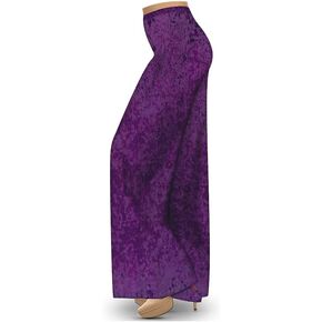 Ultra Soft Velvet Women's Wide Leg Palazzo Pants