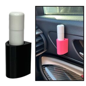 The Fantastic Lip Balm Holder | Fits Chapstick & Burt's Bees for Car, SUV and Trucks - Vehicle Accessory (Black) in Saudi Arabia